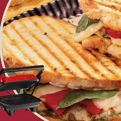 Esta sandwichera tiene 6,000 opiniones en Amazon y es ideal para paninis