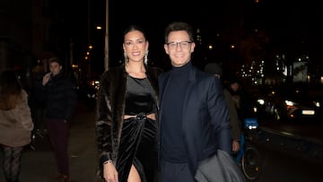 Patricia Pardo y Christian Gálvez llegan a la cena de Naavidad con sus compañeros de Mediaset, a 11 de diciembre de 2024, en Madrid (España)
GENTE;CENA
Francisco Guerra / Europa Press
11/12/2024