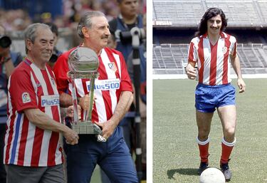 El antes y el después de los veteranos del Atleti