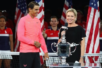 Rafa Nadal ganó a Kevin Anderson por 6-3, 6-3 y 6-4.