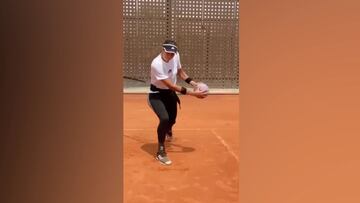 Muguruza se machaca para llegar a tope a Madrid