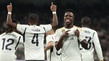 Goles a pares de Vinicius y Rodrygo