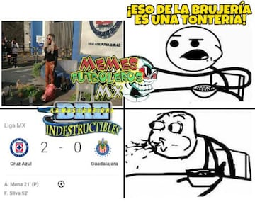 La bruja Zulema le hace el favor a Cruz Azul y los memes se burlan de las Chivas