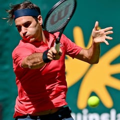 Federer patina en Halle con Aliassime antes de Wimbledon