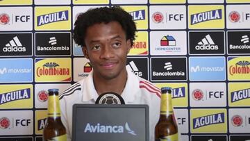 Juan Guillermo Cuadrado asegura estar al 100% contra Ecuador