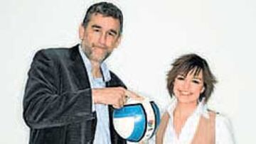 <b>DIVERSIÓN. </b>Ituarriga y Villanueva, con la otra cara del deporte.