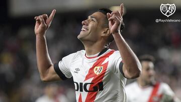 Falcao Garc&iacute;a, delantero del Rayo Vallecano, logr&oacute; un r&eacute;cord en LaLiga tras su anotaci&oacute;n al Barcelona. El colombiano super&oacute; a Luis Su&aacute;rez