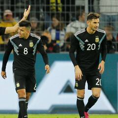 Formaciones probables de Argentina y Ecuador hoy