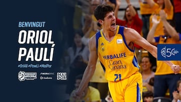 Oriol Paul&iacute; jugar&aacute; en el Morabanc Andorra las tres pr&oacute;ximas temporadas.