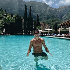 Xavi y Lewandowski coinciden en un restaurante de Ibiza