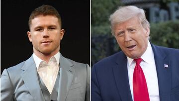 Sa&uacute;l &#039;Canelo&#039; &Aacute;lvarez se pronuncia contra Donald Trump