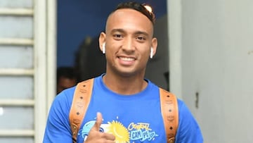 Jarlan Barrera, jugador colombiano que milita en Rosario Central.