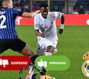 Puntúa de 0 a 10 a los jugadores del Real Madrid contra la Atalanta