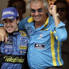 Briatore espera este año a Alonso “en el podio” con el McLaren