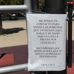 Da positivo y pega carteles por la ciudad para avisar al resto