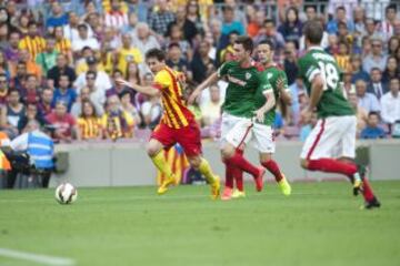 Segunda asistencia de Messi a Neymar que finaliza con el gol 2-0