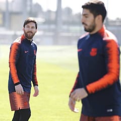 Los titulares habituales en el Barça ya piensan en el Málaga