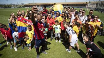 Estupi?¨¢n: ¡°Quiero crecer como futbolista¡±