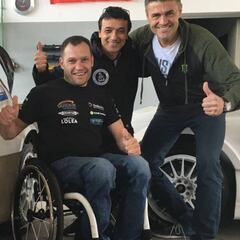 Albert Llovera, en el Mundial de Rallycross con el equipo Lotto