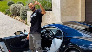 Benzema presume de coche: un exclusivo Bugatti de 2,5 millones de euros y 1.500 CV