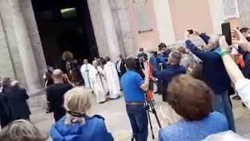 El lío que provocó un cardenal al abrir la Basílica al público