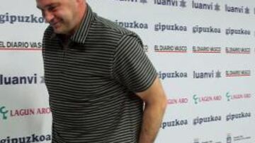 Laso, ayer en San Sebastián