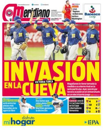 Portadas de la prensa deportiva