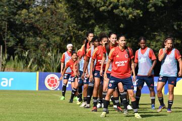 Las jugadoras de la Selección Colombia femenina completaron su tercer día de entrenamientos de cara a los dos partidos amistosos frente a la Selección de Estados Unidos el 18 y 22 de enero de 2021.