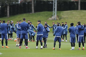 Manchester 21 marzo 2018
Entrenamiento de la Seleccin Argentina en el 
Manchester City Academy


Foto Ortiz Gustavo
