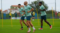 Los tres lesionados del Racing empiezan a ver la luz