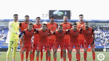 Alineaci&oacute;n del M&aacute;laga en Legan&eacute;s.