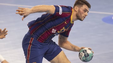 El Barça sentenció al Logroño
en sólo la primera parte