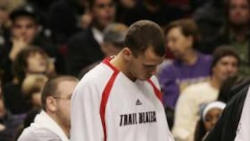 <b>MAL INICIO. </b>Sergio no está contando mucho en los Trailblazers.