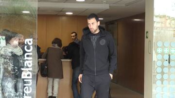 Busquets pasó reconocimiento médico de su lesión