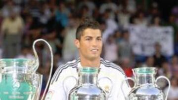 <b>SU GRAN OBJETIVO. </b>Cristiano Ronaldo llegó este verano al Madrid con un objetivo metido entre ceja y ceja: conquistar la Champions.
