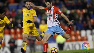 Pedraza da al Lugo tres puntos del playoff ante el Alcorcón