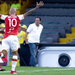 Omar Pérez se despide de la hinchada de Santa Fe