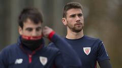 Sim&oacute;n, en un entrenamiento