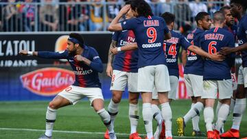 El PSG gana y supera los 100 goles en Ligue 1