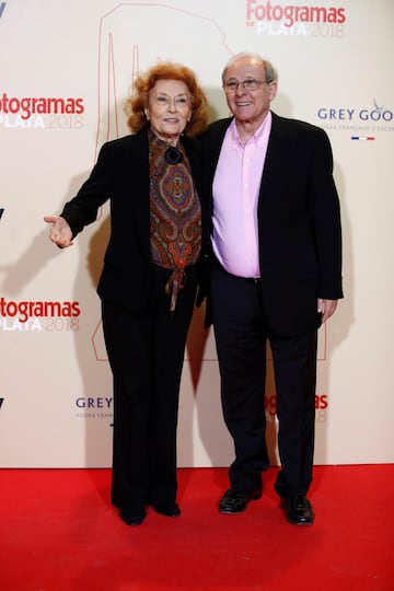 La actriz Carmen Casado y el actor Emilio Gutiérrez Caba.