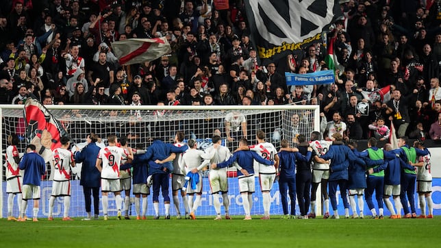 Vallecas contará con una separación física en la grada entre la afición local y visitante