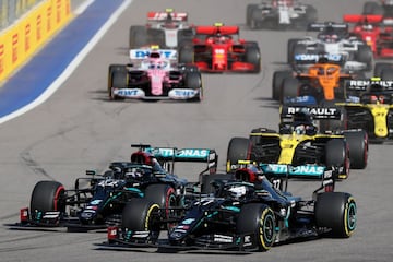 Las mejores imágenes de la carrera en Sochi