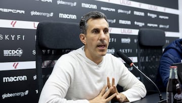 20/01/25 CD CASTELLON BOB VOULGARIS RUEDA DE PRENSA