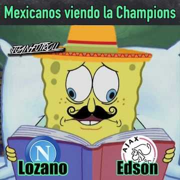 Los memes aplauden a los mexicanos que brillaron en Champions y Europa League