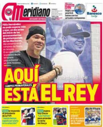 Portadas de la prensa mundia