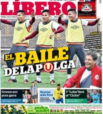 Portadas de la prensa mundial