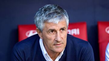 Setién: "No sé si el Sevilla aguantará ahí arriba"
