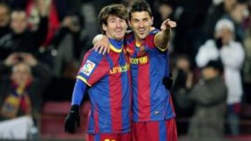 <b>DOS FENÓMENOS. </b>Messi y Villa forman una sociedad letal.