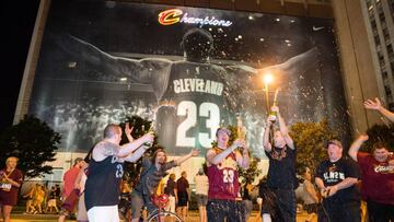 La ciudad de Cleveland ha roto el maleficio, ?y los Browns?