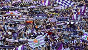 Recogida de fondos de la Federación de Peñas del Real Valladolid